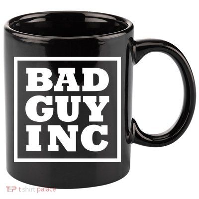 Chael Sonnen Wearing Bad Guy Inc 11oz C Handle Ceramic Mug