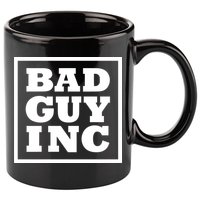 Chael Sonnen Wearing Bad Guy Inc 11oz C Handle Ceramic Mug