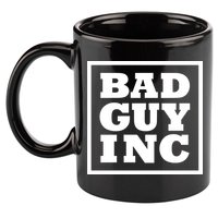 Chael Sonnen Wearing Bad Guy Inc 11oz C Handle Ceramic Mug