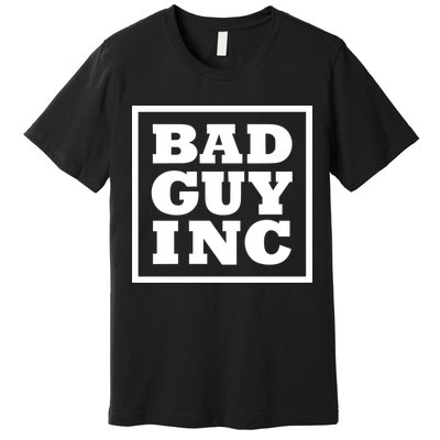 Chael Sonnen Wearing Bad Guy Inc Premium T-Shirt