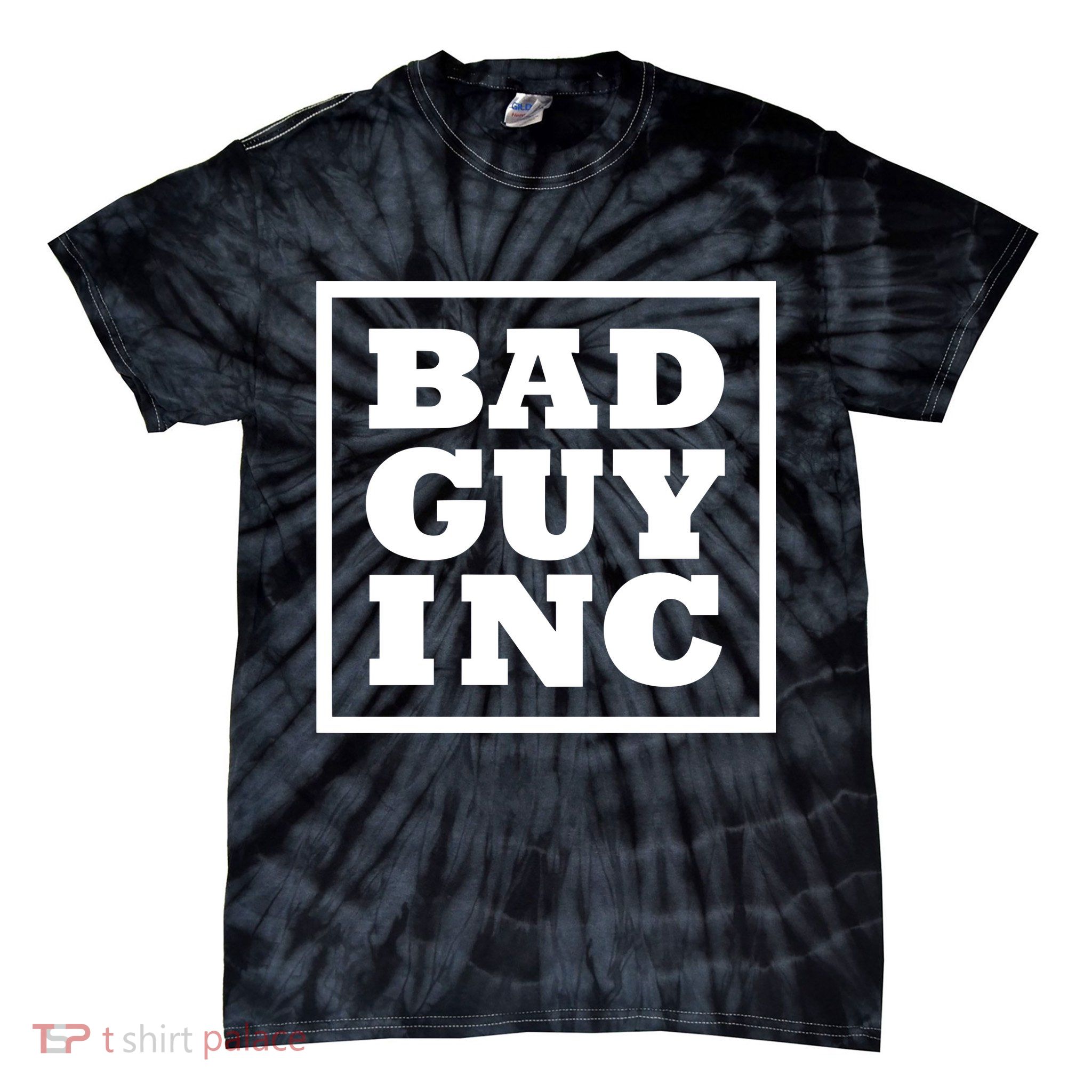 Chael Sonnen Wearing Bad Guy Inc Tie-Dye T-Shirt