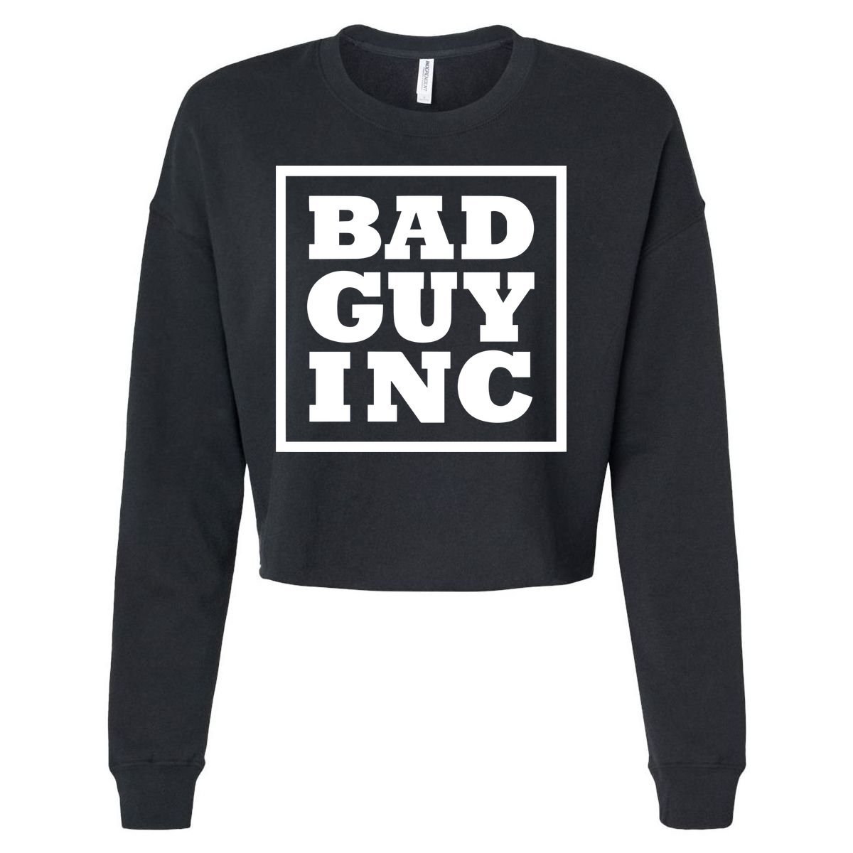 Chael Sonnen Wearing Bad Guy Inc Cropped Pullover Crew