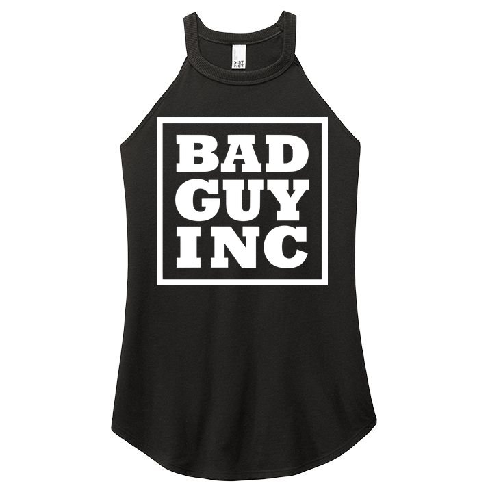 Chael Sonnen Wearing Bad Guy Inc Women's Perfect Tri Rocker Tank