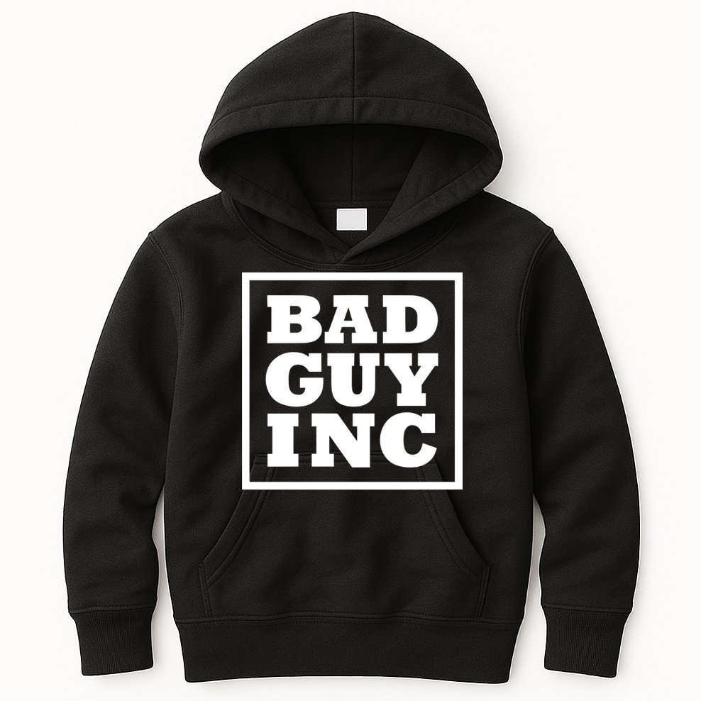 Chael Sonnen Wearing Bad Guy Inc Kids Hoodie
