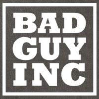 Chael Sonnen Wearing Bad Guy Inc Cotton Canvas Backpack
