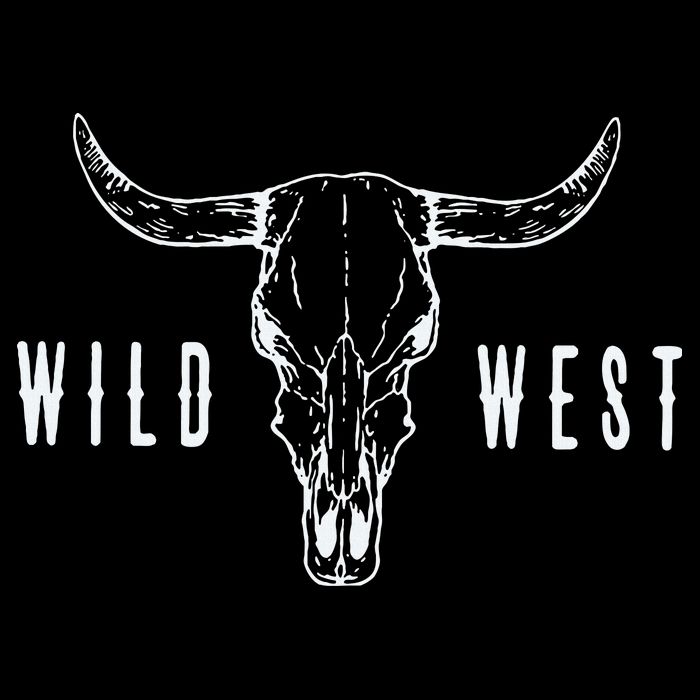Cow Skull Wild West Cooling Performance Crew T-Shirt