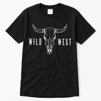 Cow Skull Wild West Tall T-Shirt