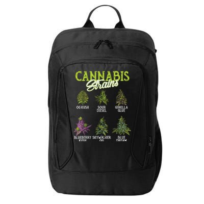 Cannabis Strain Weed City Backpack