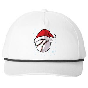 Christmas Santa Xmas Baseball Gift Snapback Five-Panel Rope Hat