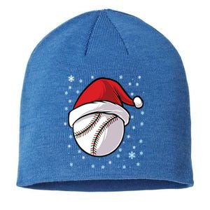 Christmas Santa Xmas Baseball Gift Sustainable Beanie