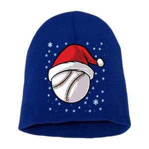 Christmas Santa Xmas Baseball Gift Short Acrylic Beanie