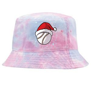 Christmas Santa Xmas Baseball Gift Tie-Dyed Bucket Hat