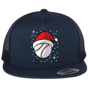 Christmas Santa Xmas Baseball Gift Flat Bill Trucker Hat