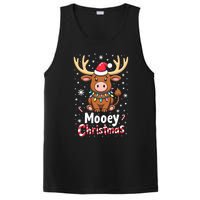 Christmas Santa Xmas Gift Merry Christmas Highland Cow Mooey PosiCharge Competitor Tank