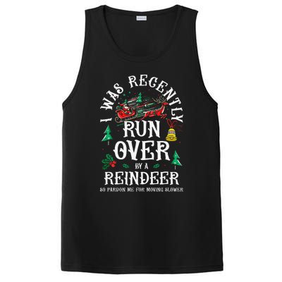 Christmas Sleigh Xmas I Was Recently Runover By Reindeer PosiCharge Competitor Tank