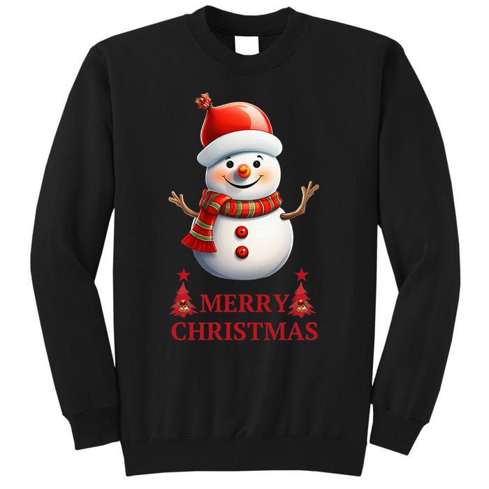 Christmas Snowman Xmas Party Tall Sweatshirt