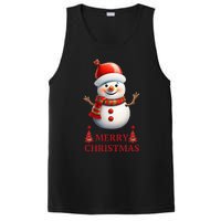 Christmas Snowman Xmas Party PosiCharge Competitor Tank