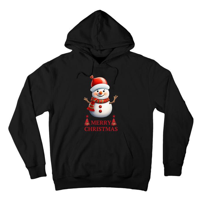 Christmas Snowman Xmas Party Tall Hoodie