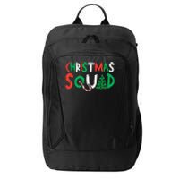 Christmas Squad Xmas Christmas Family Kid Boy Girl Friends City Backpack