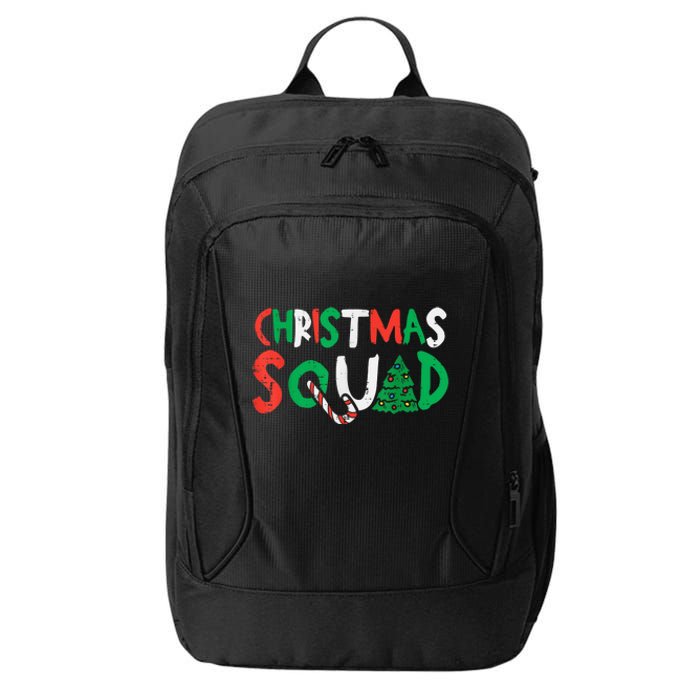 Christmas Squad Xmas Christmas Family Kid Boy Girl Friends City Backpack