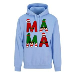 Cute Santa Xmas Holly Funny Mom Mama Mother Moms Christmas Gift Unisex Surf Hoodie