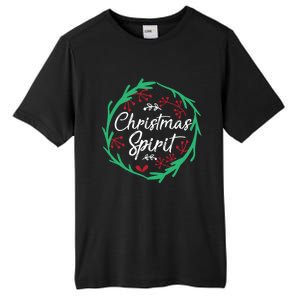 Christmas Spirit Xmas Ugly Christmas Holiday Winter Season Gift Tall Fusion ChromaSoft Performance T-Shirt