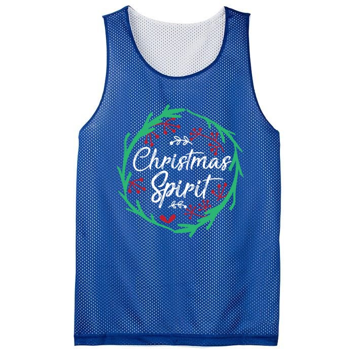 Christmas Spirit Xmas Ugly Christmas Holiday Winter Season Gift Mesh Reversible Basketball Jersey Tank