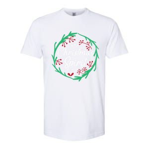 Christmas Spirit Xmas Ugly Christmas Holiday Winter Season Gift Softstyle CVC T-Shirt