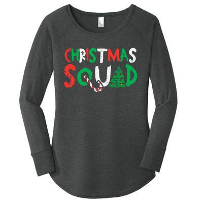 Christmas Squad Xmas Christmas Family Friend Women's Perfect Tri Tunic Long Sleeve Shirt