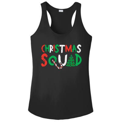 Christmas Squad Xmas Christmas Family Friend Ladies PosiCharge Competitor Racerback Tank