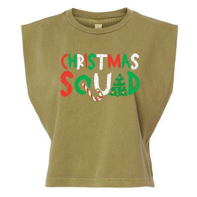 Christmas Squad Xmas Christmas Family Friend Garment-Dyed Women's Muscle Tee