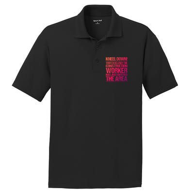 Construction Site Your Excellency Construction Worker Gift PosiCharge RacerMesh Polo