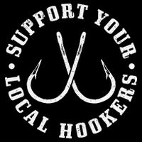 Cute Support Your Local Hookers Fisherman Fish Funny Fishing Backpack