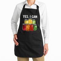 Canning Season Yes I Can Jar Pickling Preserving Food Canner Apron