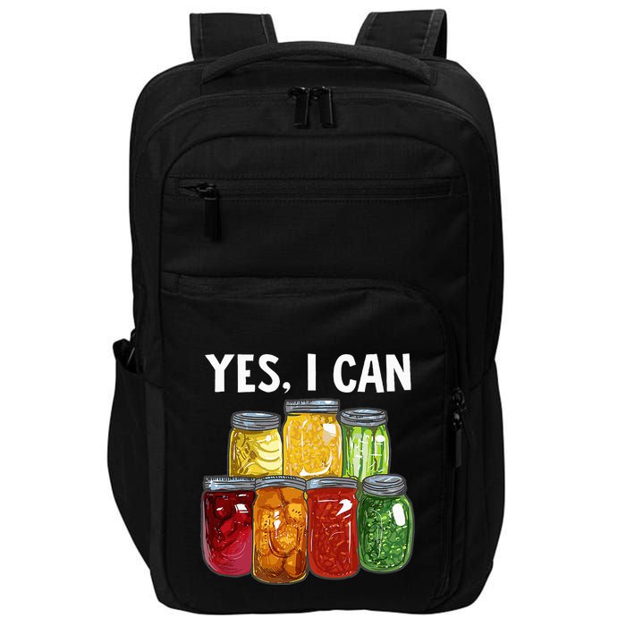 Canning Season Yes I Can Jar Pickling Preserving Food Canner Impact Tech Backpack