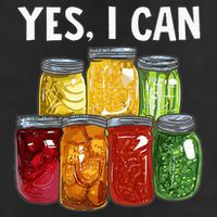 Canning Season Yes I Can Jar Pickling Preserving Food Canner Adult Drive Performance Visor