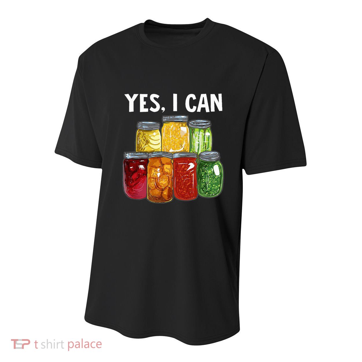 Canning Season Yes I Can Jar Pickling Preserving Food Canner Youth Performance Sprint T-Shirt