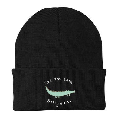 Cute See You Later Alligator Funny Zoo Animal Gift Beanie
