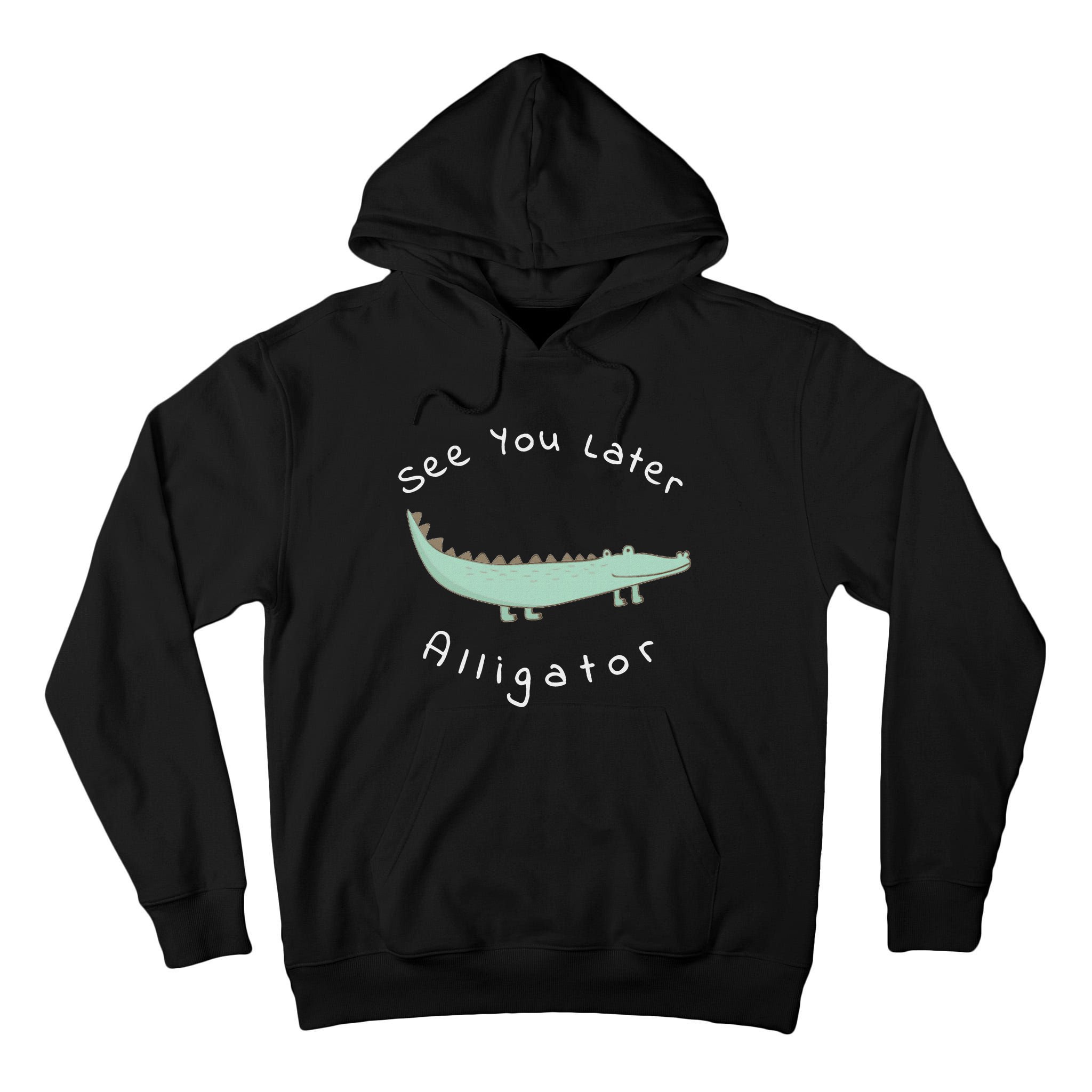 Cute See You Later Alligator Funny Zoo Animal Gift Tall Hoodie