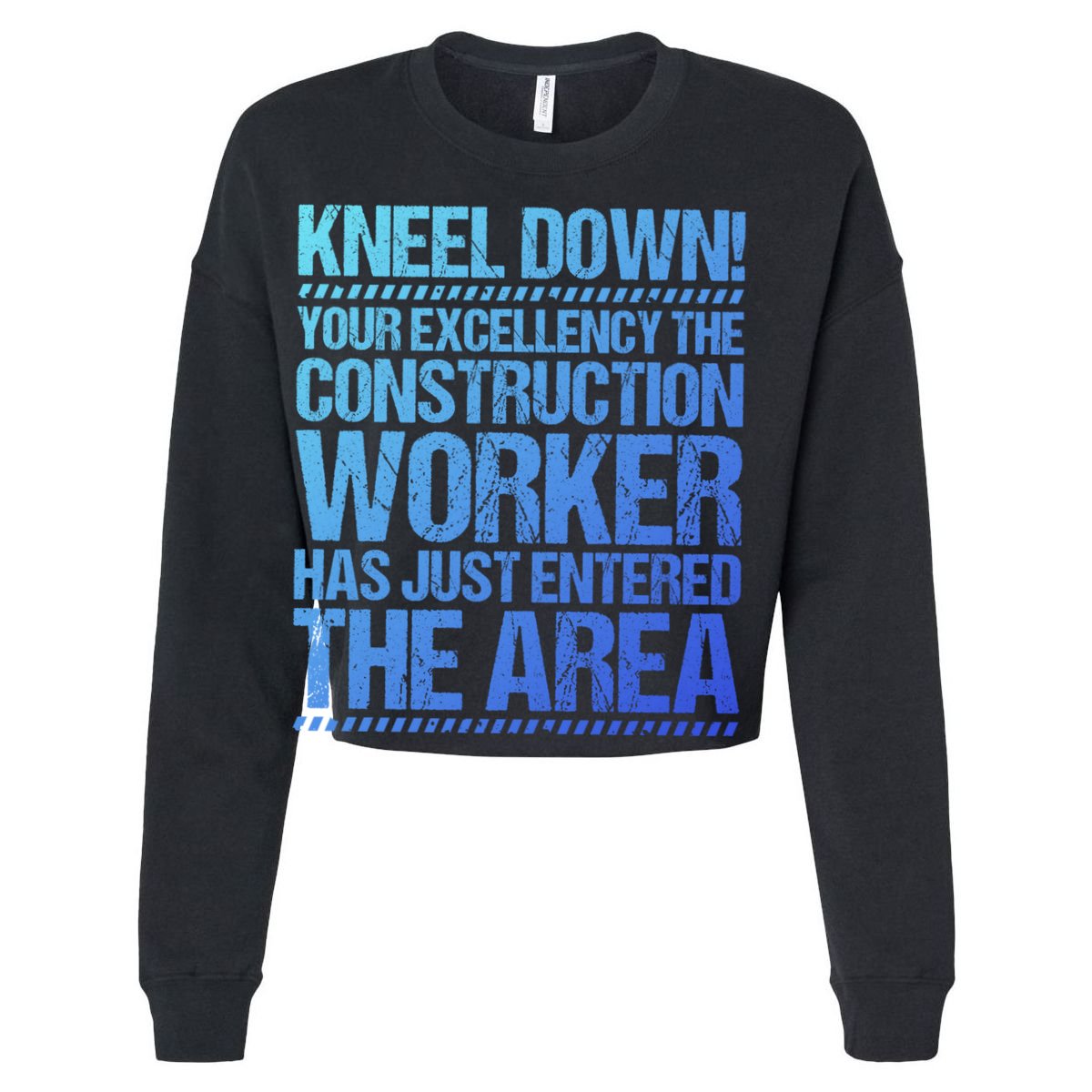 Construction Site Your Excellency Construction Worker Gift Cooling Performance Crew T-Shirt