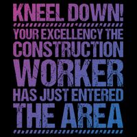Construction Site Your Excellency Construction Worker Gift City Backpack