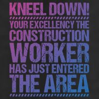 Construction Site Your Excellency Construction Worker Gift Adult Drive Performance Visor