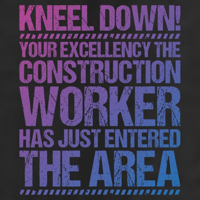 Construction Site Your Excellency Construction Worker Gift Adult Drive Performance Visor