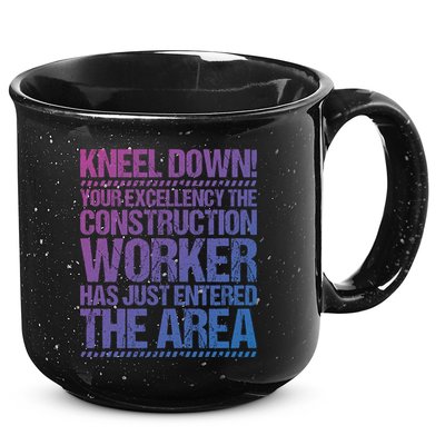 Construction Site Your Excellency Construction Worker Gift 15oz Campfire Ceramic Mug