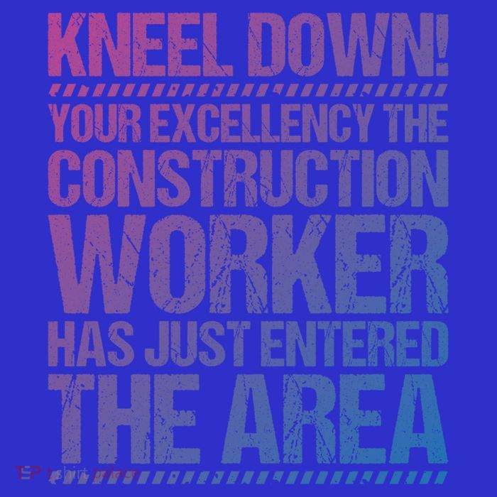 Construction Site Your Excellency Construction Worker Gift Baby Bodysuit