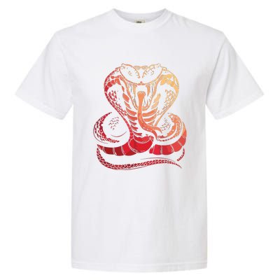 Cobra Snake Zoo Reptile Snake Garment-Dyed Heavyweight T-Shirt