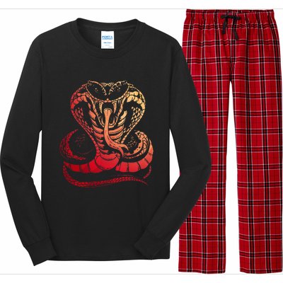 Cobra Snake Zoo Reptile Venom Snake Long Sleeve Pajama Set