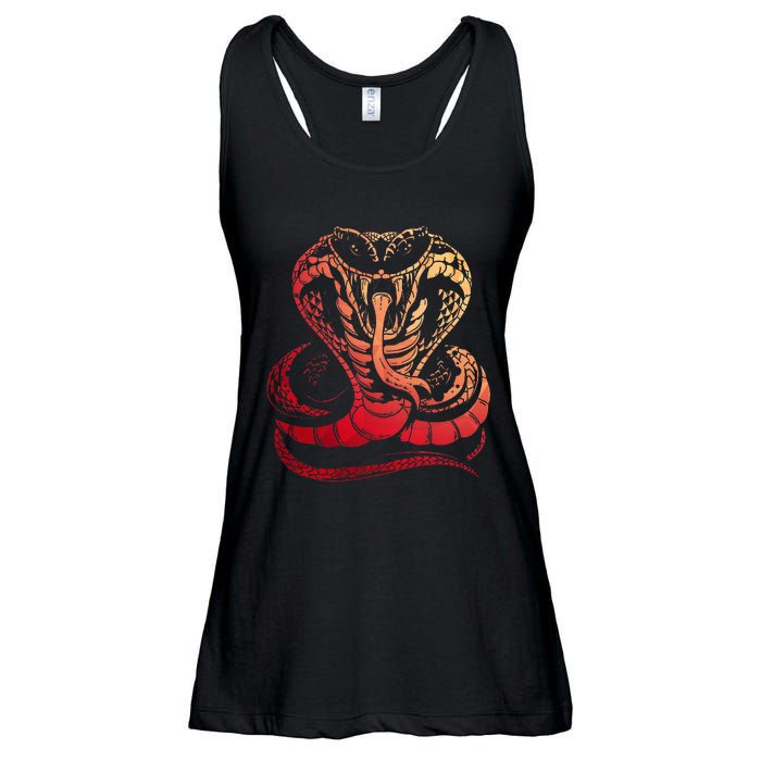 Cobra Snake Zoo Reptile Venom Snake Ladies Essential Flowy Tank