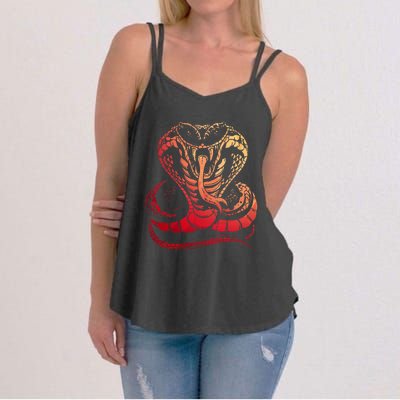 Cobra Snake Zoo Reptile Venom Snake Women's Strappy Tank