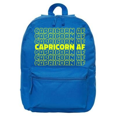 Cool Statet Zodiac Horoscope Capricorn Astrology Funny Gift 16 in Basic Backpack